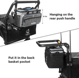 Collapsible Wagon Heavy Duty Folding Wagon Cart with Removable Canopy, 4" Wide Large All Terrain 27662772