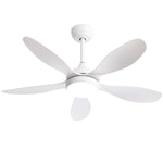 ZUN 42 Inch Ceiling Fan with Light and Remote Cotnrol 6 Speeds DC Reversible Motor W882P221554