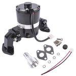 ZUN Electric Water Pump 35 GPM High Flow Chrome for BBC Big Block Chevy 396 427 454 V8 Engines Black 49082572