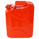20L US Standard Cold-rolled Plate Petrol Diesel Can Gasoline Bucket with Oil Pipe Red RED 4pcs/set 88681439