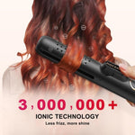 ZUN Hair Straightener and Curler 2 in 1 with Ionic Airflow, Ceramic Flat Iron Iron, Professional 51607931