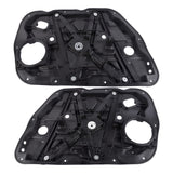 2pcs Front Window Regulators Left & Right Side w/o Motor Fit for Hyundai Sonata 2.0L 2016-2019 10984593