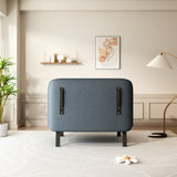 39 Convertible Chair Bed, Tri-Fold Sofa Bed with Adjustable Backrest & Pillow, Leisure Chaise W1767106625