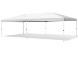 10x20 ft Instant Pop Up Canopy Tent White, 6 Mesh Panels 2 Doors 4 Net 41921225