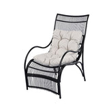 3 Pieces Wicker Outdoor Patio Furniture Set with Lounge Chair, Balcony Chairs Table Set with N780P209442B