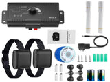 Electric Dog Fence System Pet Tone Shock Boundary Containment Water Resistant Collar Receiver For 81884925