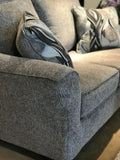 Camero Platinum Fabric Pillowback Loveseat T2574P195788