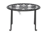 4 Round Ironwork Plant Racks With 4-1 Black Paint Prints 62508492