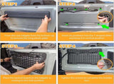 OFF ROAD Tailgate Storage Panel Tailgate Molle Panel Steel Cargo Shelf Storage Luggage Holder W2801P236408
