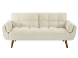 75" Flared Arm Convertible Sleeper Sofa 24804869