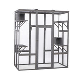 Extra Large Cat Cage - Gray W2181P151913