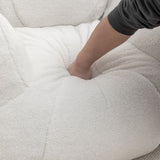 Bean Bag Chair with Filler, Bean Bag Sofa with Tufted Soft Stuffed Filling, Fluffy and Lazy Sofa, 49713125