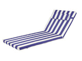 Outdoor Chaise Lounge Cushion, 72 in. x 21 in. x 3 in. Waterproof Fade-Resistant Patio Chair Pad for 48014850