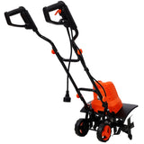 13.5AMP Electric Tiller,120V/60HZ,18-Inch Width 9-Inch Depth Corded Powerful Tiller,With 24 Steel W465P311043