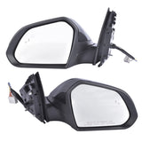 2Pcs Front Mirrors Left & Right w/ Signal Light Blind Spot Non-Heated for Hyundai Sonata 2018-2019 96067911