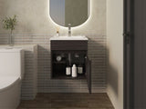 Newell Vanity Sink, Bathroom, Black B092P360644