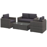 Pieces Patio Furniture Set 87884600
