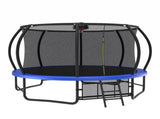 14FT Trampoline with Enclosure - Recreational Trampolines with Ladder and AntiRust Coating, ASTM 19496992