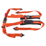 Orange 4 Point 2" Harness Seat Belt for Polaris Can-Am Yamaha Kawasaki A114220OR 48744114