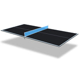 8ft Black Mid-Size Ping Pong Conversion Top Foldable & Portable Table Tennis Table Top for Indoor 24561419