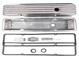 Finned Aluminum Tall Valve Covers with Bolts for Chevrolet Small Block 283 302 305 327 350 400 37643578