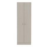 Buxton Rectangle 2-Door Storage Tall Cabinet White Washed Oak B06280485