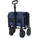 Expandable Dual-Layer Utility Wagon with 100% Extra Space - Grocery Cart for Camping, Shopping, 64718795