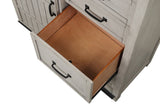 ZUN Bridgevine Home Alexandria Chest, Mountain Mist Finish B108P193069