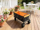 Big large capacity Folding cart Extra Long Extender Wagon Folding Wagon Garden Shopping Beach W227137384
