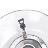 3-Gallon Beverage Dispenser, US Standard 110V Electric Heated Hot and Cold Drink Container with 52364353