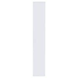 White 10-Shelf Open Back Bookcase B062P153818