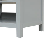 36" Bathroom Vanity with Sink Top, Bathroom Vanity Cabinet with Two Doors and Two Drawers, Solid N725P245278E