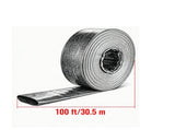 1-1/2" x 105' PVC Lay Flat Discharge Hose, Heavy Duty with Clamps, Weather & Burst Proof, Blue, for 67118142