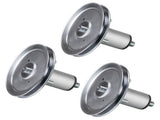 3pcs Deck Spindle 51537300 51530700 Replacement for Gravely ZTX 60'' ZT XL 60'' Ariens Ikon-XL 60'' 62659520