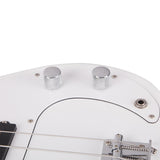 ZUN GP Electric Bass Guitar Cord Wrench Tool White 95811203