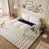 70.9" Pull Out Sofa Bed, 3-Seat Convertible Sleeper Sofa with 2-in-1 Pillow and Blanket W1885P263555