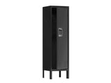 1 Door Tall Single Metal Locker-Retro Style Storage Cabinet--Industrial Furniture--For Living 14021763