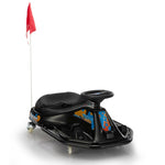 ZUN 24V brushless drift car,Toddler Ride on Car, Music, Bluetooth --black W2181P171157