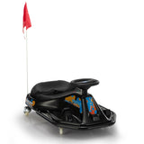 ZUN 24V brushless drift car,Toddler Ride on Car, Music, Bluetooth --black W2181P171157