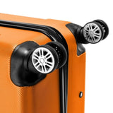 3-in-1 Portable ABS Trolley Case 20" / 24" / 28" Orange 11609967