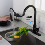 Touch Kitchen Faucet with Pull Down Sprayer-Matte Black 10505182