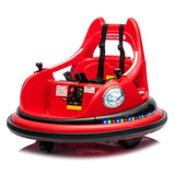 ZUN 12V ride on bumper car for kids,electric car for kids,1.5-5 Years Old,W/Remote Control, LED Lights, W1396132721