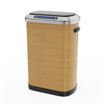 ZUN 50L Smart automatic Trash Cans - Full Intelligent Sensor - Wood W1550P154906