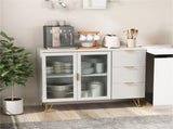 33.5-Inch Versatile Multi-Functional Storage Cabinet, Ideal for Kitchen/Dining Room/Living Room 83662750