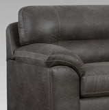 ZUN Tirana Contemporary Fabric Pillow-top Arm Sofa, Sequoia Ash T2574P195192