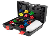 21PCs Oil Funnel Set Engine Oil Change Tool Oil Filling fit for Ford fit for VW fit for GM 42454134