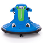 ZUN 12V Snail-Shaped Kids Electric Bumper Car with Remote Control, Ride On Car with LED Lights, Music, W2181P160634