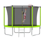 ZUN 8FT TRAMPOLINE Green K1163P147161