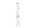 67.51" Tall Bathroom Storage Cabinet with Adjustable Shelves,Slim 2 Doors Freestanding Cabinet with 14922277