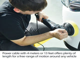 Dual Action Car Buffer, 21mm Random orbital Polisher, 6 Variable Speeds 2100-5000 OPM, 6 inch T3177P305039